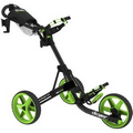 Clicgear Model 3.5+ Push Cart - Charcoal Gray/Lime Green